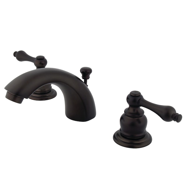Mini-Widespread Bathroom Faucet, Oil Rubbed Bronze